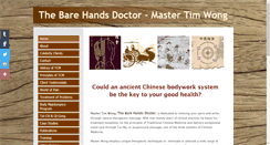 Desktop Screenshot of barehandsdoctor.com