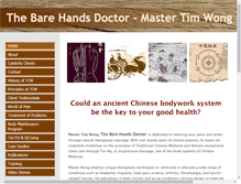 Tablet Screenshot of barehandsdoctor.com